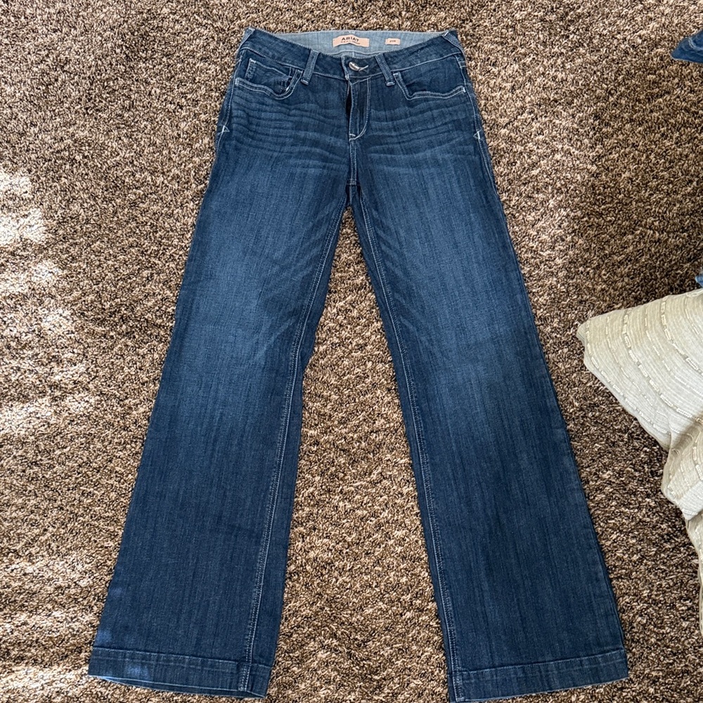 Ariat-Dark Blue Women’s Trouser Jeans
